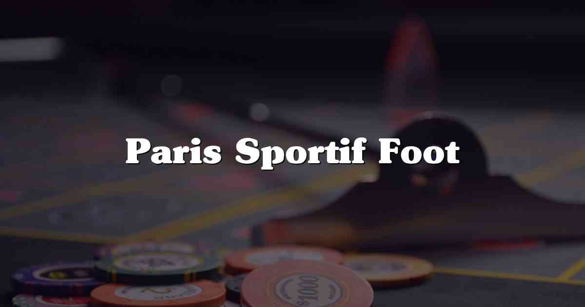 Paris Sportif Foot